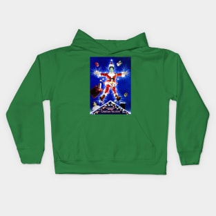 Frankenstein's Monster's Christmas Vacation Kids Hoodie